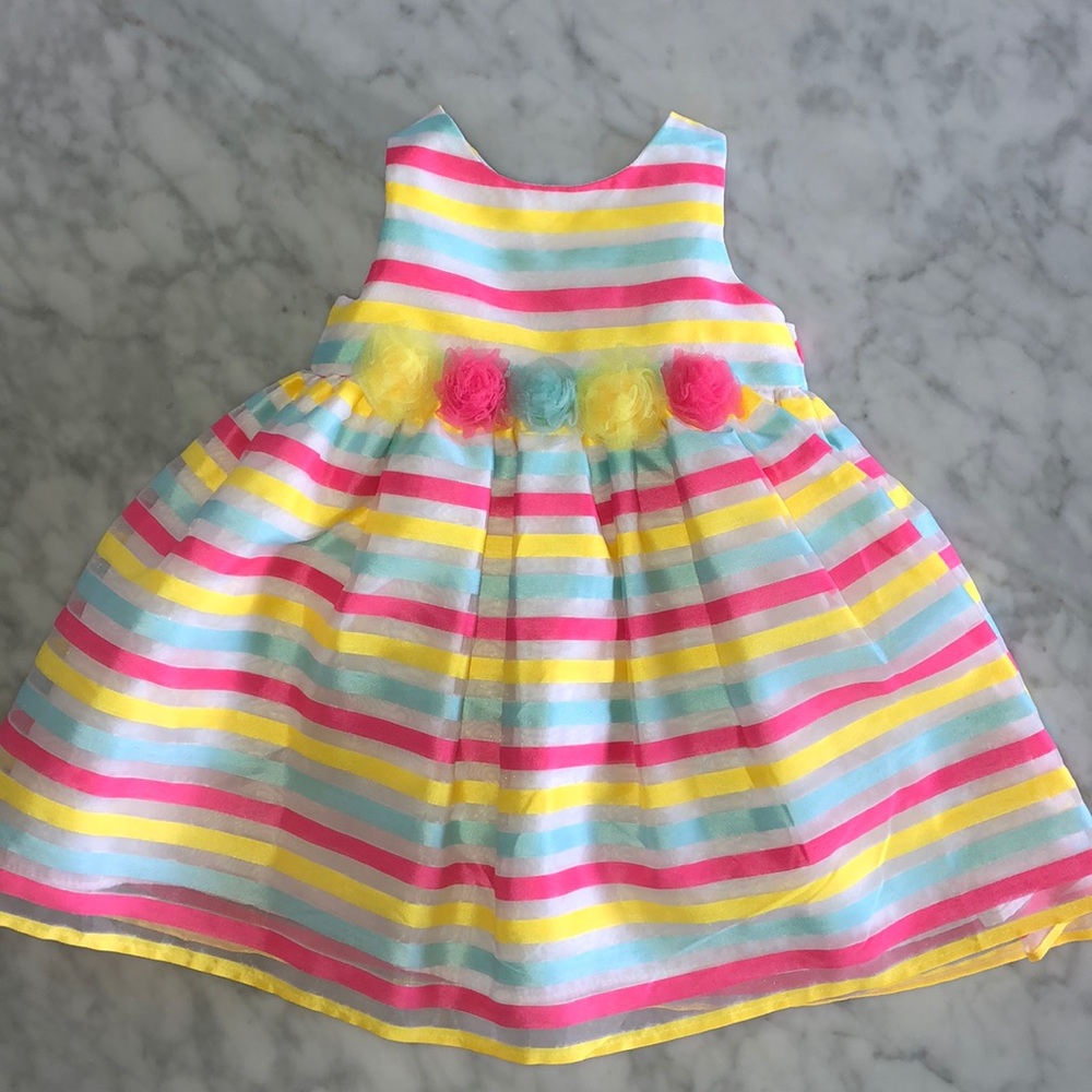 BABY GIRL PARTY DRESS SIZE 12 MONTHS